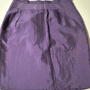 Antonio Melani Vibrant Purple Pencil Skirt